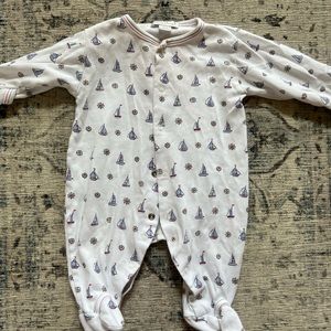Kissy Kissy nautical onesie